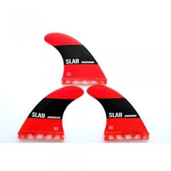 Slab-Surf Fins Thruster hexacore Full Yellow Futures Talla M