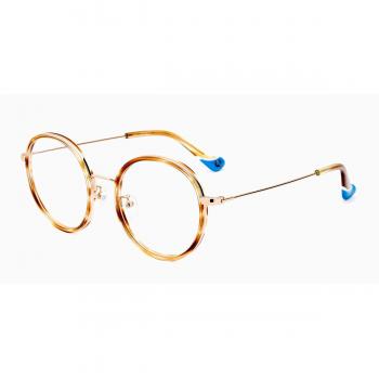 Etnia Barcelona TAKESHITA.A Asian Fit HVGD Men's Eyeglasses Tortoiseshell Size 49 - Blue Light Block Available