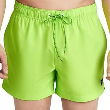 Speedo Bañador Corto Printed Volley 14'' para hombre, color verde, talla L