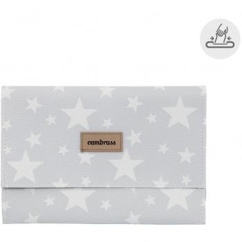 Cambrass Etoile - Funda para toallitas, 13 x 22 cm, color gris