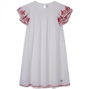 Vestido Godiva Blanco para Niña Pepe Jeans, Tallas 10 y 14 Años