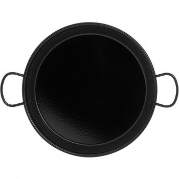 IMEX EL ZORRO 63054 El Zorro 63054-Paellera, inducción, Esmaltado, Negro, 38 cm