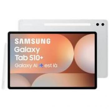 Samsung Galaxy Tab S10+ WiFi 12.4 AMOLED 256GB Procesador Dimensity 9300 Batería 10.090mAh Plata
