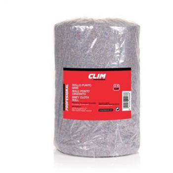 Bobina de bayeta tubular de punto gris 3kg