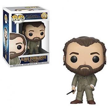Funko Albus Dumbledore Figurina de Vinillo, Colección Animales Fantásticos 2 POP Movies, 9 cm,
