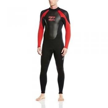 Billabong - Traje húmedo para hombre de manga larga, hombre, color rojo - rosso, tamaño 2 X-grande