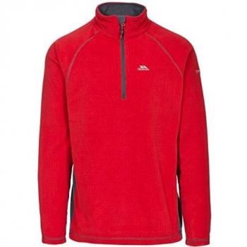 Trespass Donald II AT200 Forro Polar, Hombre, Rojo