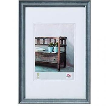 Walther Design Bench Marco de Foto, Gris, 13 x 18 cm
