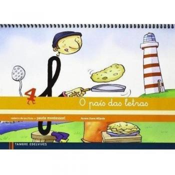 Caderno de escritura Pauta Montessori 4: O país das letras - 9788415165910 - Usero Alijarde, Aurora