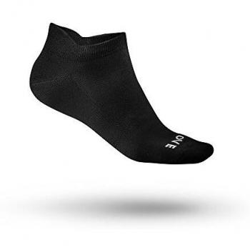 GripGrab Classic No Show Summer Cycling Socks - Black/White, Size 38-41