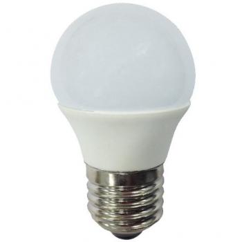 V¡V!LED 10-234-27-420 - Pack de 10 bombillas LED esféricas, 4 W, casquillo E27, luz neutra, 4200º K