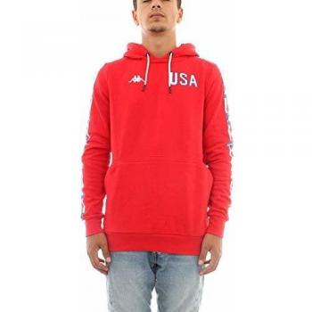 Authentic La Bartus Men's Red/Blue Hoodie
