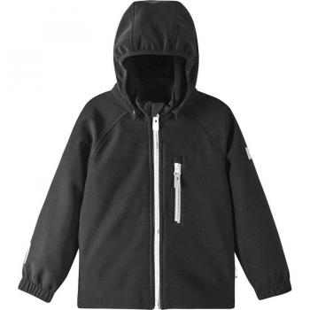 Reima Vantti Kids' Waterproof Hooded Jacket, Size 86, Color: Black