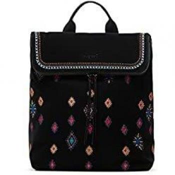 Desigual Back_July Tribu Nerano, Mochila. para Mujer, Negro, Einheitsgröße