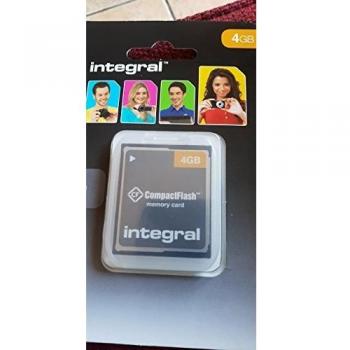 Tarjeta de Memoria CompactFlash Integral 4 GB 100X