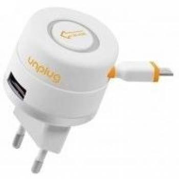 Woxter TCU-1000 - Cargador con recogecable