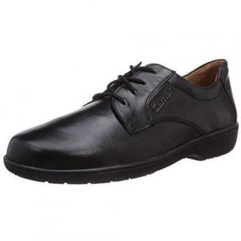 Ganter Anke, Weite G - Zapatos De Cordones para mujer, Negro, 41