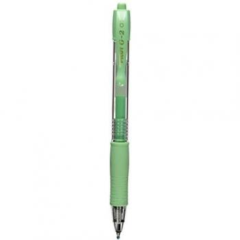 Bolígrafo Gel G-2 Pilot 0.7mm Pastel Verde Claro