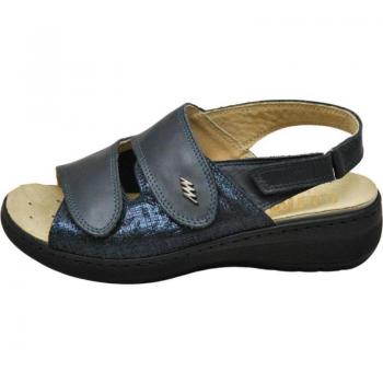Zapatos Lumel para mujer con plantilla extraíble en color azul
