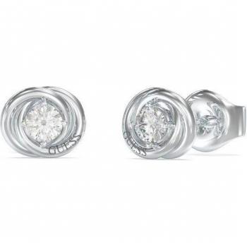 Pendientes Perfect de acero plateado