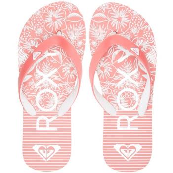 Sandalias de niños Roxy Tahiti rosa blanco 34