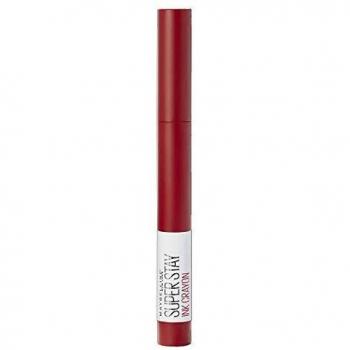 Maybelline New York - SuperStay Ink Crayon, Pintalabios Mate de Larga Duración, Tono 45 Hustle in Heels