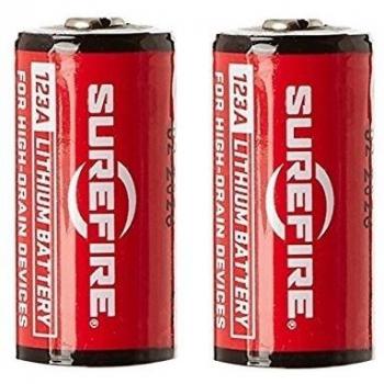 Surefire Batterien 123A - Batería para Herramienta eléctrica, Color Rojo, Talla 3.3x1.5x1.5 cm