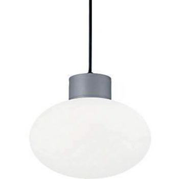 Lámpara de Suspensión CLIO E27 Gris Dimable IP44 90mm