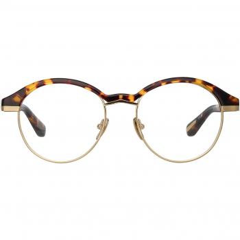 Linda Farrow KEEN LFL1453 C2 Men's Eyeglasses Gold Size 52 - Blue Light Block Available