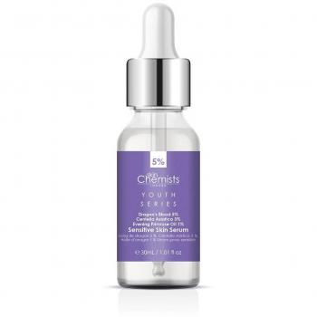 skinChemists Sensitive Skin Serum with Dragon's Blood 5%, Centella Asiatica 3%, Evening Primrose Oil 1% - 30ml
