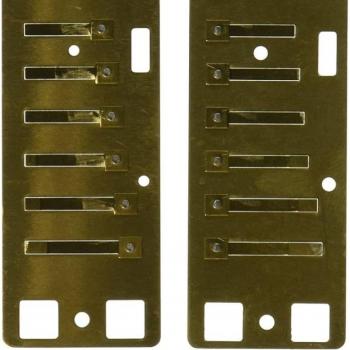 Lee Oskar 1910 Diatonic Major Harmonica Reed Plates