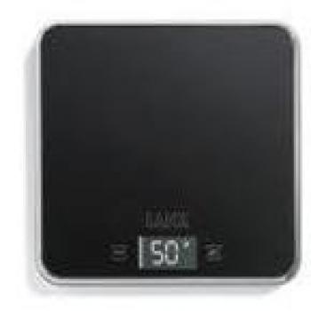 Laica ELECTRÓNICA3 KG Balanza Electronica Color Negro 3 kg, Vidrio, Multicolor