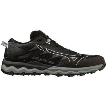 Mizuno Wave Daichi 7 GTX - Zapatillas de trail running para hombre, color negro y gris, con tecnología Gore-Tex