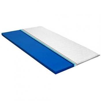 SengentoStyle Dekmatras 6 cm visco-traagschuim 90x200 cm