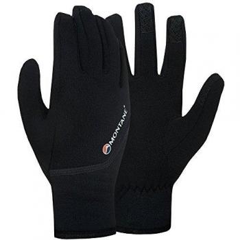 Montane - Powerstretch Pro Gloves, color negro, talla L