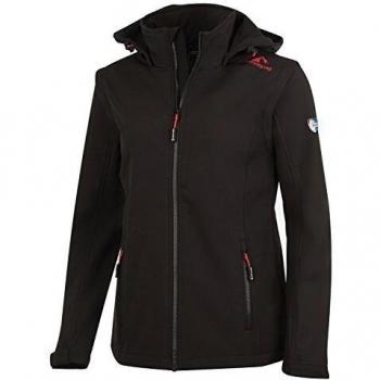Westfjord Chaqueta con cremallera Eldfjall XT para mujer, color negro talla S