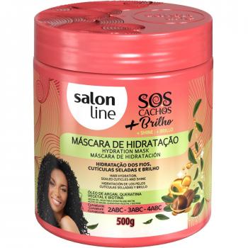 Mascarilla SOS Rizos + Brillo Salon Line 500ml