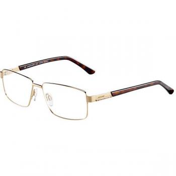Jaguar 33085 6000 Gafas Recetadas para Hombre Dorados con armazón dorado y lentes de 57 mm