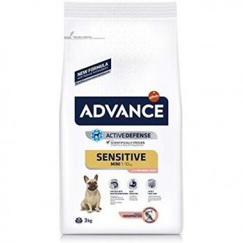 ADVANCE Sensitive Mini - Pienso Para Perros Adultos Con Sensibilidades Digestivas De Razas Pequeñas Con Salmón - 7,5 kg
