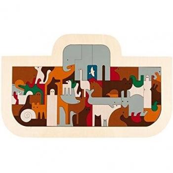 Hape- Puzzle encajable Infantil Capas Arca