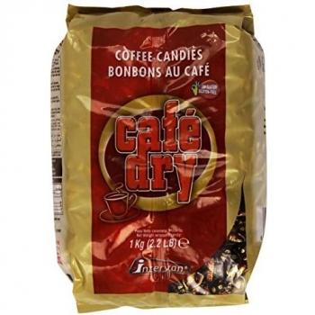 Café Dry - Caramelos duros con sabor a café - Sin gluten - 1 kg