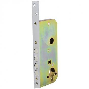 Cerradura de embutir FAC 10510 para madera modelo 504 con cilindro cromo