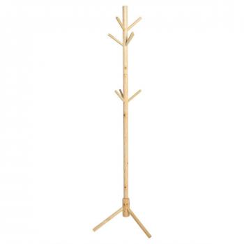 Yosoo 176cm Percheros de Estilo de Árbol con 9 Ganchos Percha de Madera Soporte de Sombrero Bolso Ropa Prenda Bufanda para Decoración de Casa