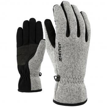 Ziener Imagio Multisport Gloves - Grey Melange - Size 10.5 Male