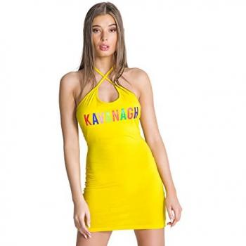 Vestido Gianni Kavanagh Neverland Amarillo - Vestido casual para mujer, color amarillo, diseño de la marca Gianni Kavanagh