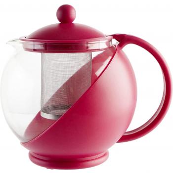 Quid Mint - Tetera con filtro, 750 ml, color fucsia