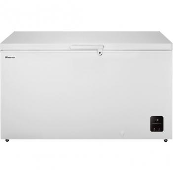 Congelador Arcón Hisense FT546D4AWLYE, Cíclico, 420 litros, 1.44 metros, Blanco, Clase E