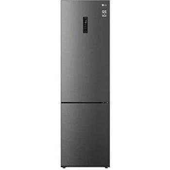 LG GBP62DSXGC - Frigorífico Combi No Frost 203cm, con congelador, compresor Smart Inverter, 384 litros, color Inox Grafito Antihuellas