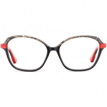 Etnia Barcelona Belluno BKRD Gafas Recetadas para Mujer Negras con armazones y lentes de 54