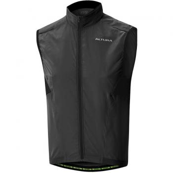 Altura Airstream Chaleco, Hombre, Negro, Large